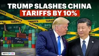 Trump Slashes Fentanyl Tariffs On China To 10% After Bilateral With Xi Jinping I Trump Xi Meet News