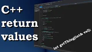 Return Values in C++ | Over-explaining a DoDamage function and the many options we have.