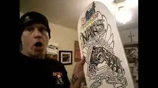 Natas my colorway skateboard