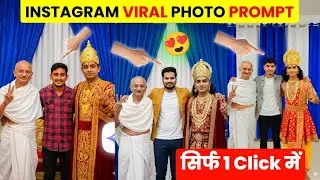 Ravan aur Mahatma Gandhi Prompt | Trending Gemini photo editing with Ravan Gandhi Ji | Gemini