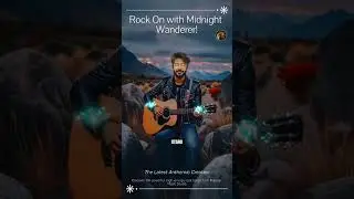 Midnight Wanderer anthemic rock Song By Popular Music Studio #Pop #Rock #Hip-hop/Rap#Country#shorts