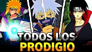 Todos los PRODIGIO de Naruto del más DÉBIL al más FUERTE