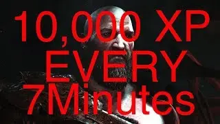 God Of War (PS4 2018) Easy XP Gain & XP Farming - 10k in less than 10 minutes (Repeatable)