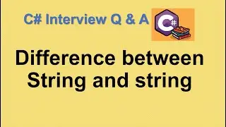 What is the difference between String and string in C# ? | Difference between String and string