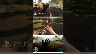 ARK survival mobile vs PS4 vs PS5 #arksurvivalevolved #ark #arkultimatemobileedition #arkmobile#أرك