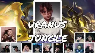 KEJENIUSAN XEPHER!!! REAKSI STREAMER KAGET AE PICK URANUS JUNGLE VS TLPH M7