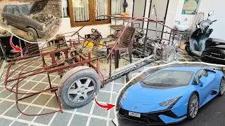 Making a Super car with old maruti 800 || handmade super car #projecttools #automobile #lamborghini