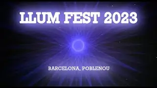 Llum Fest 2023, Barcelona, Poblenou - Barcelona's famous festival of light