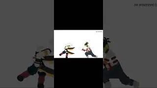 uzui vs gyutaro #animation #sticknodes #demonslayer #kimetsunoyaiba #uzui #gyutaro #shorts #naoflopa