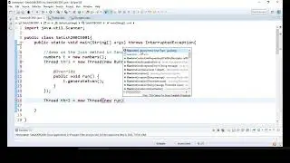 Java Programming -  Join Method in Threads -  Demo