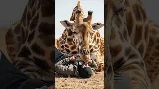 Giraffes Stop Poachers In Their Tracks! #wildlife #rescue #animals