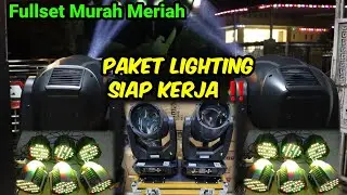Fullset Lighting Siap kerja murah ✅|| Cepat balik modal, gak bikin kantong bolong
