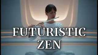 FUTURISTIC FLUTE AMBIENCE 🎵 432Hz Deep Focus & Meditation Music | Sci-Fi Zen