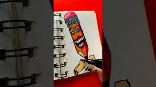 Drawing Pak Rahmat  Mat Mat from Italian  Brainrot 🔥#drawing #italianbrainrot #videoshort