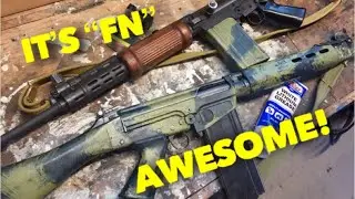 Разборка, чистка и смазка пистолета FN FAL.