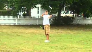 Quest G5 hammer at 20 yards.