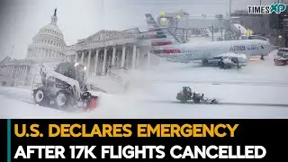 U.S. Declares Emergency After 17K Flights Cancelled| Indians In The U.S.