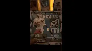 No Talking ASMR: 2025 Donruss Football Mega Box Rip | Candlelight Nail Tapping, Downtown Hunt