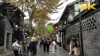 [4K]Walking in Kuanzhai Alley | Ancient City of Chengdu,China