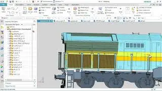 how to make train in NX step by step detailes