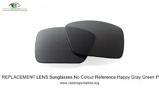 Spy MCCOY REPLACEMENT LENS Sunglasses No Colour Reference Happy Gray Green Polar   0 0 3 1