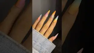 Eyeshadow rainbow nails👩&zwj;🎨 #art #rainbow #paint #nailart