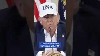 &ldquo;Texas Flood victims families are EVIL!&rdquo; 😳 #trump #funny #donaldtrump #maga #lol
