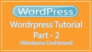 wordPress bangla tutorial (WordPress Dashboard) part 2