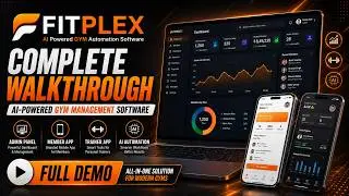 FITPLEX Complete Walkthrough | AI-Powered Gym Management Software Demo