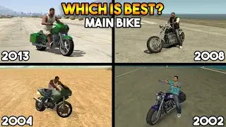 GTA : BEST MAIN CHARACTER BIKE? (GTA 5, GTA4, GTA SAN, GTA VC)