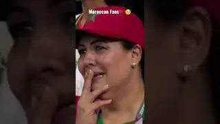 Morocco fans crying after losing to france | emotional and heart touching