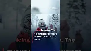 Тысячи туристов оказались в затруднительном положении из-за похолодания в Финляндии #мировыеновос...