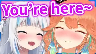 Gura Always Visits Kiara's Streams Now and Then TEE TEE 【Takanashi Kiara / HololiveEN】