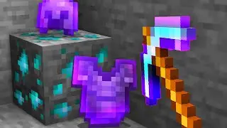 Minecraft, но из руд выпадают OP-предметы...