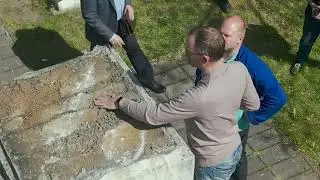 2022 05 20 Merkinės paminklo sovietų kariui nukėlimas