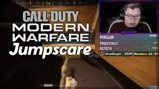 Streamer SCREAMS From Jumpscare In Modern Warfare!