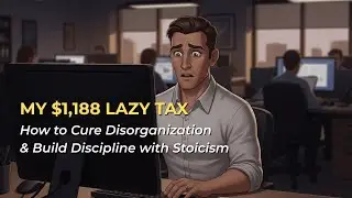 My $1,188 Lazy Tax | How to Cure Disorganization & Build Discipline with Stoicism