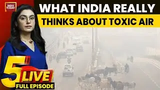 Mood Of The Nation On Pollution | Digital Addiction | Nipah Virus | 5Live With Sonal Mehrotra Kapoor