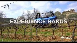 VitiBot - Full electric and autonomous straddle vineyards tractor, experience more, experience Bakus