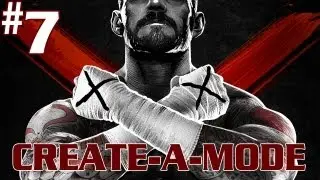 WWE '13 - Walkthrough - Create-A-Modes - Part 7 - [Move Set] - No Greasy Hair Gel