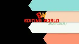 Smooth line text animation in Kinemastar || EDITING WORLD.