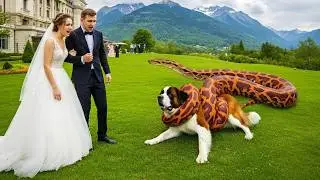 Rescue Stories: Rescue Team Saves Dog from Giant Red Snake at Wedding, Dog Attacked By Red Snake