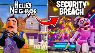 Security Breach BUT in Hello Neighbor! | Hello Neighbor - Security Needs (Full Game)