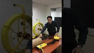 Detect non-metallic underground utility using Electromagnetic Cable and Pipe Locator