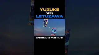 Yuzuke Vs Letuzawa | Battle of YouTubers | Who Win? (Super Intense Fight) #yuzuke #letuzawa #mlbb