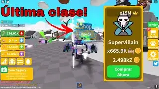Buying last rank Supervillain + last saber!!! Saber Simulator Roblox