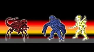 Halloween Speedpaint: Red, Solomon, and Acacius (Godzilla NES Creepypasta)