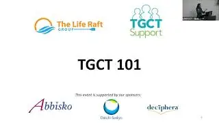 Welcome to TDOL at OSU, the TGCT Support Story, and TGCT 101