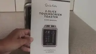 Costco Sur La Table Touchscreen 2 Slice Toaster|| Unboxing & Review