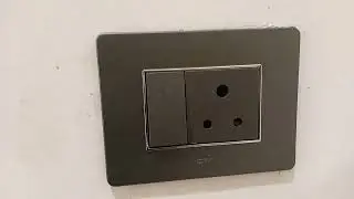 GM modular switch,black switch with plate#electrical#i love god